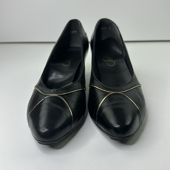 Vintage Selby black leather pumps - Picture 2 of 11